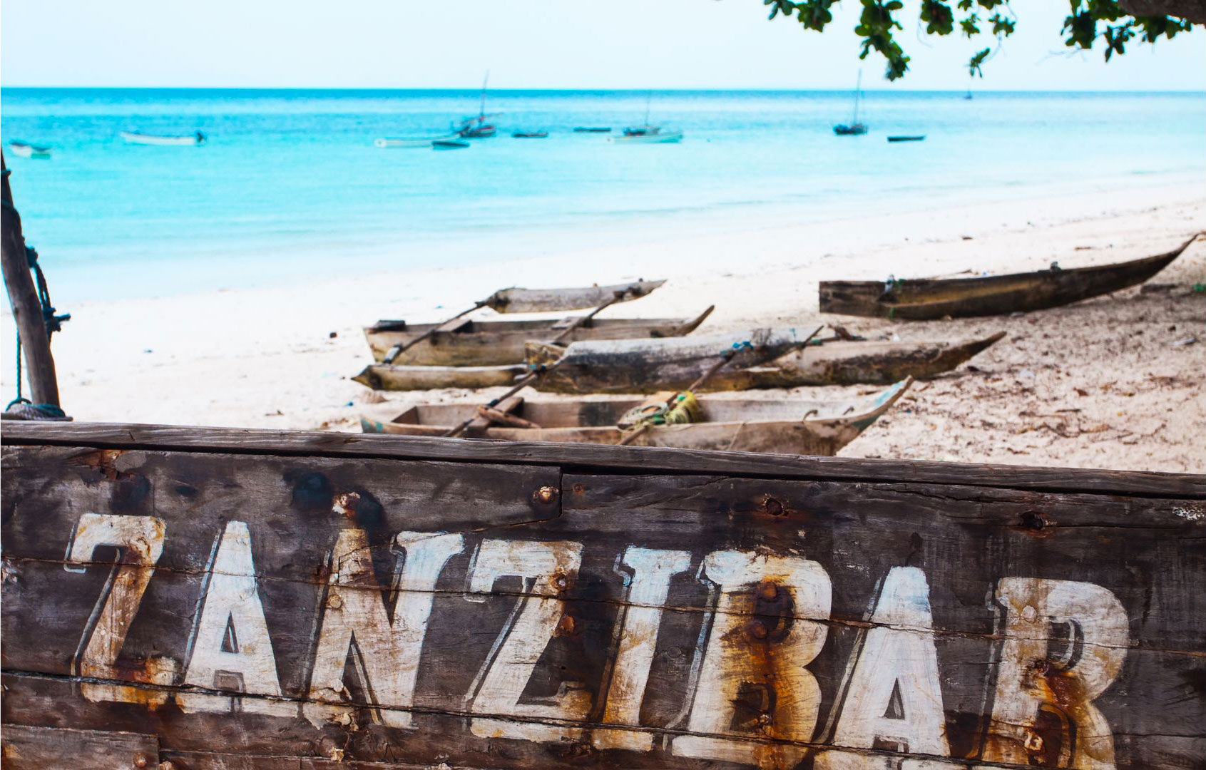 Scritta Zanzibar